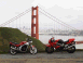 Bikes in front of Golden Gate Bridge